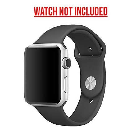 Silicon Watch Band Compatible with All Apple Watch Series 38-40mm ( More Color Options available)