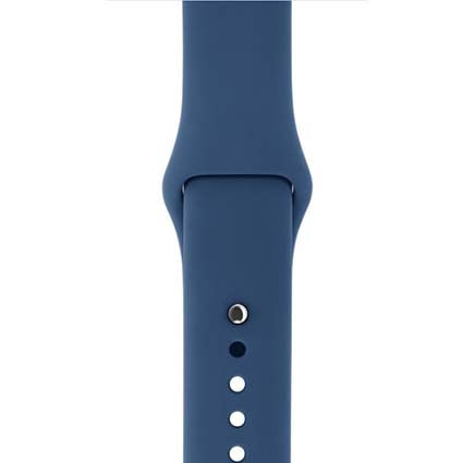 Silicon Watch Band Compatible with All Apple Watch Series 42-44mm ( More Color Options available)