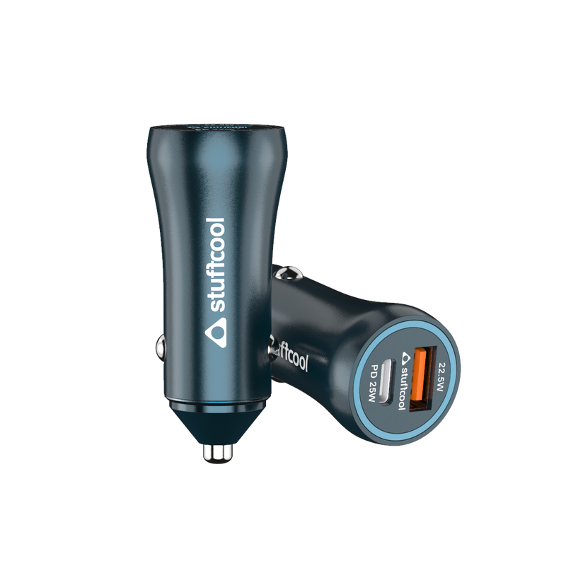Ultimus 47W Dual Port Type C PD Car Charger