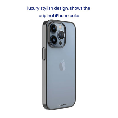 Chrome Hard & Transparent Back Cover for iPhone 14 Pro